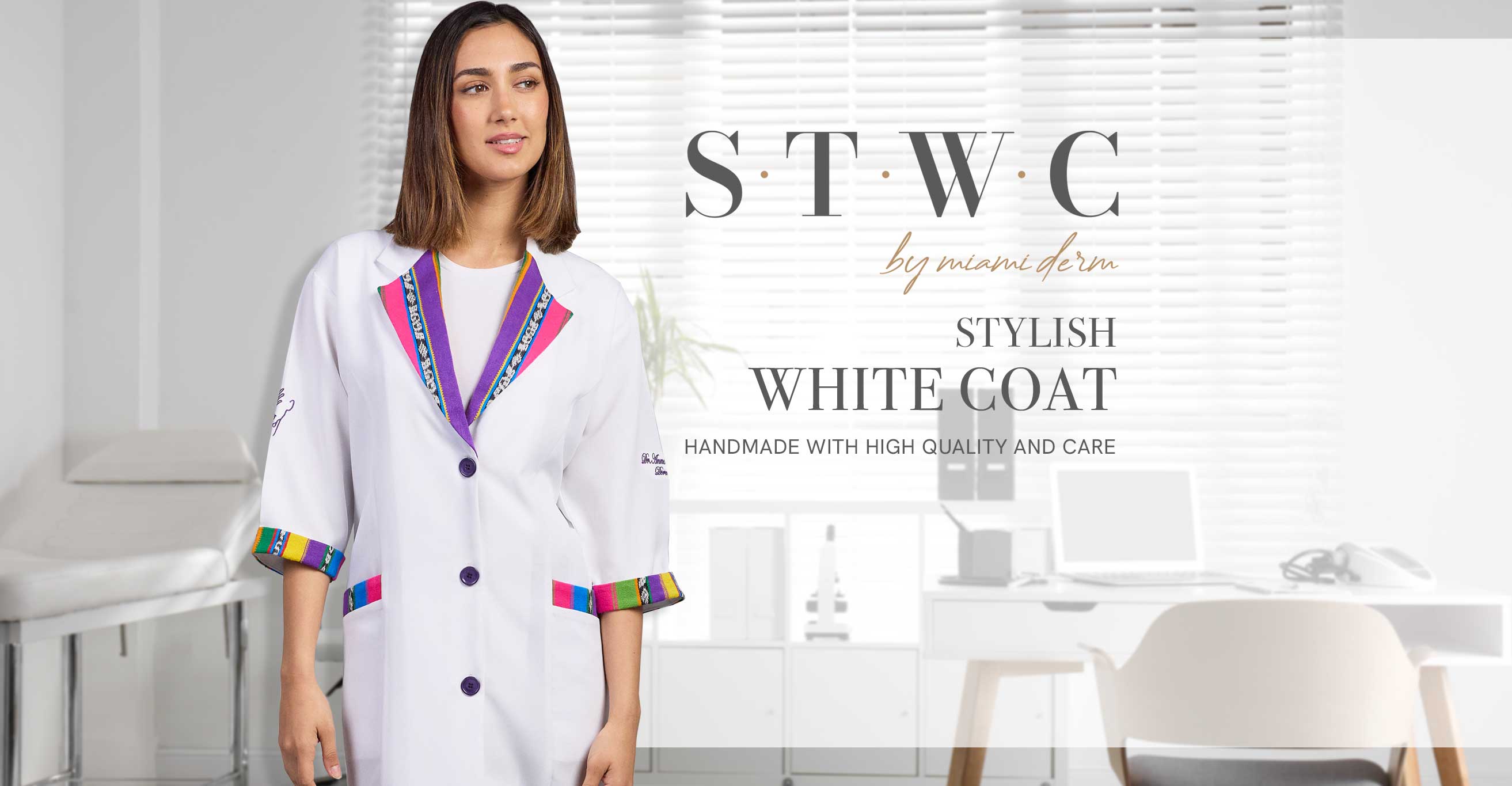 Stylish on sale white coat